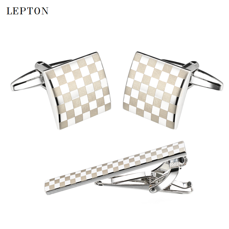 Lepton Classic Square  Laser M - Tie Bar Set Gift บทวิจารณ์และราคา
