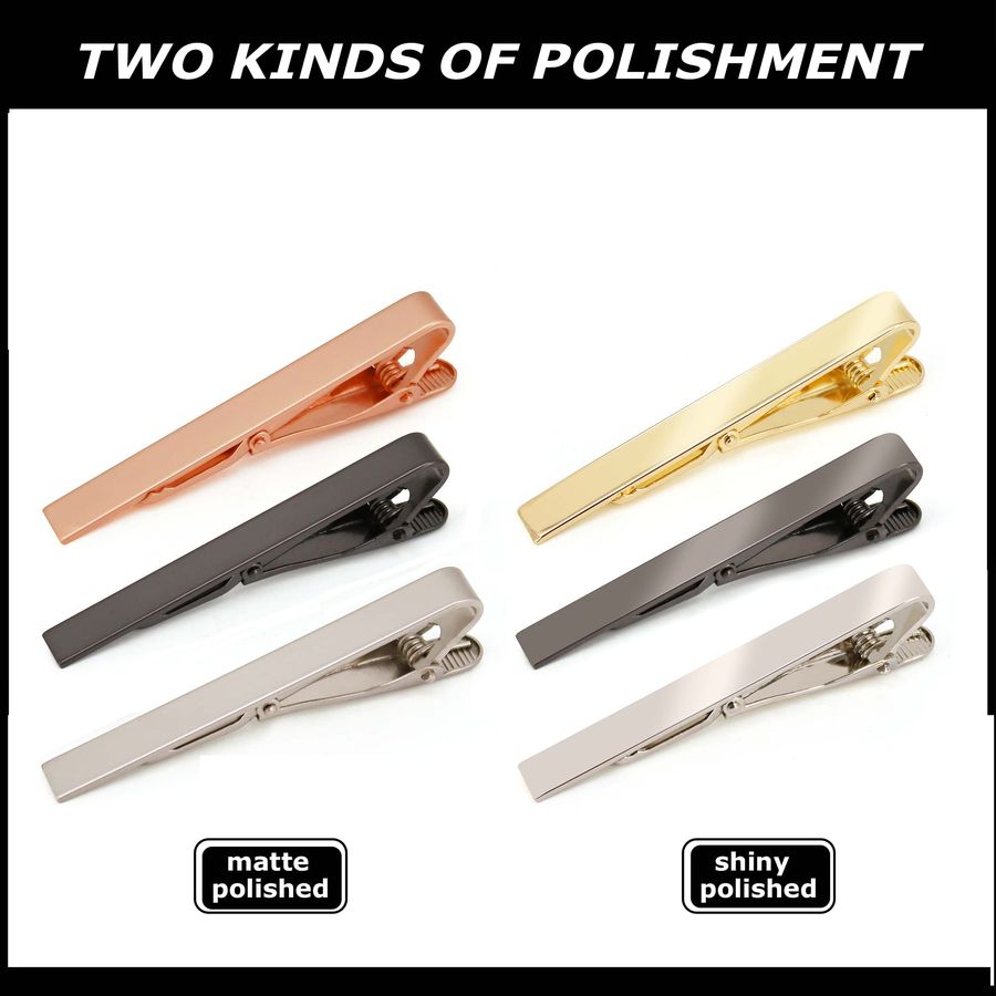 Clips for Men, 6 PACK Tie Clip - Tie Bar Set Gift บทวิจารณ์และราคา