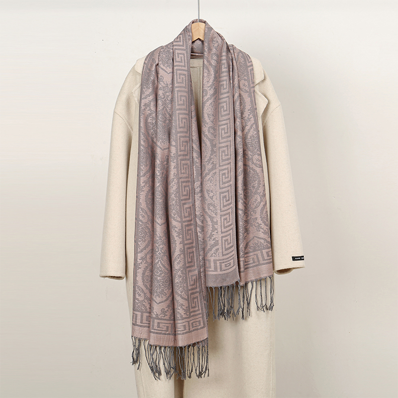 2024 Luxury Thick Cashmere Sca - Woven Scarf Blanket บทวิจารณ์และราคา