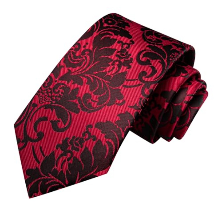 Silk Ties for Men Plaid Paisle - Silk Tie Striped บทวิจารณ์และราคา