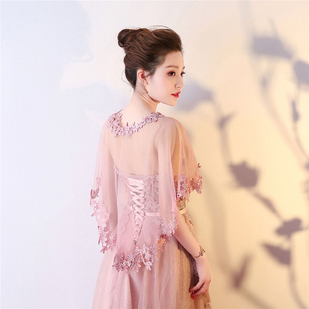 Fashion Elegant Lace Shawl Bri - Stole Wedding Shawl บทวิจารณ์และราคา