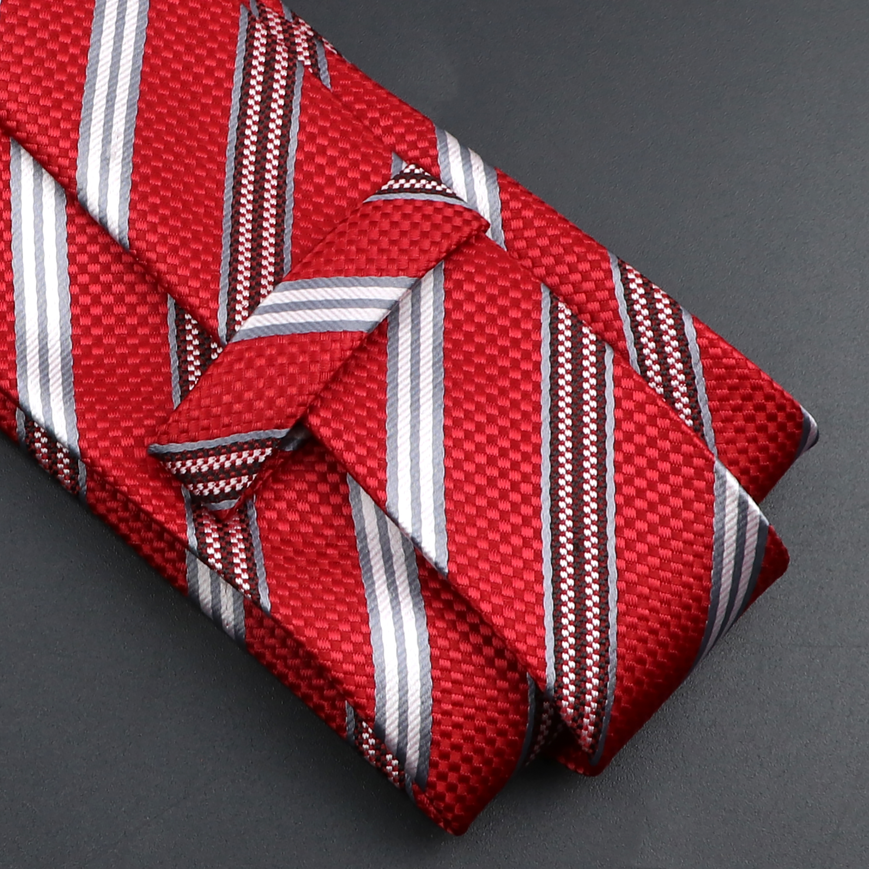 New Bright Pink Men Ties Class - Skinny Tie Men บทวิจารณ์และราคา