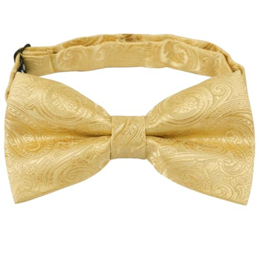 Mens Paisley Bow Tie, Pocket S - Pocket Square Set บทวิจารณ์และราคา