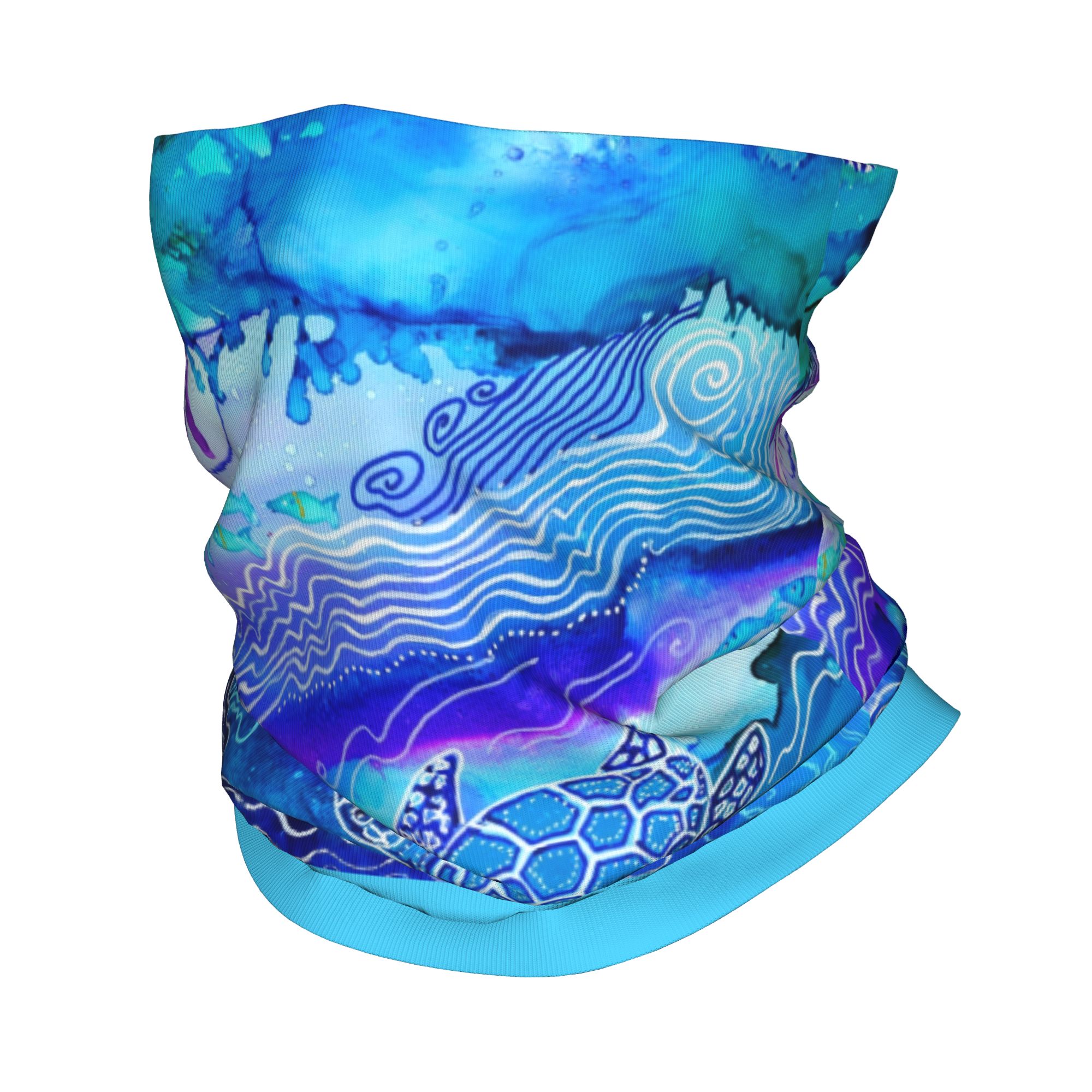 Custom Ocean Turtle Dive Winte - Neck Warmer Tube บทวิจารณ์และราคา