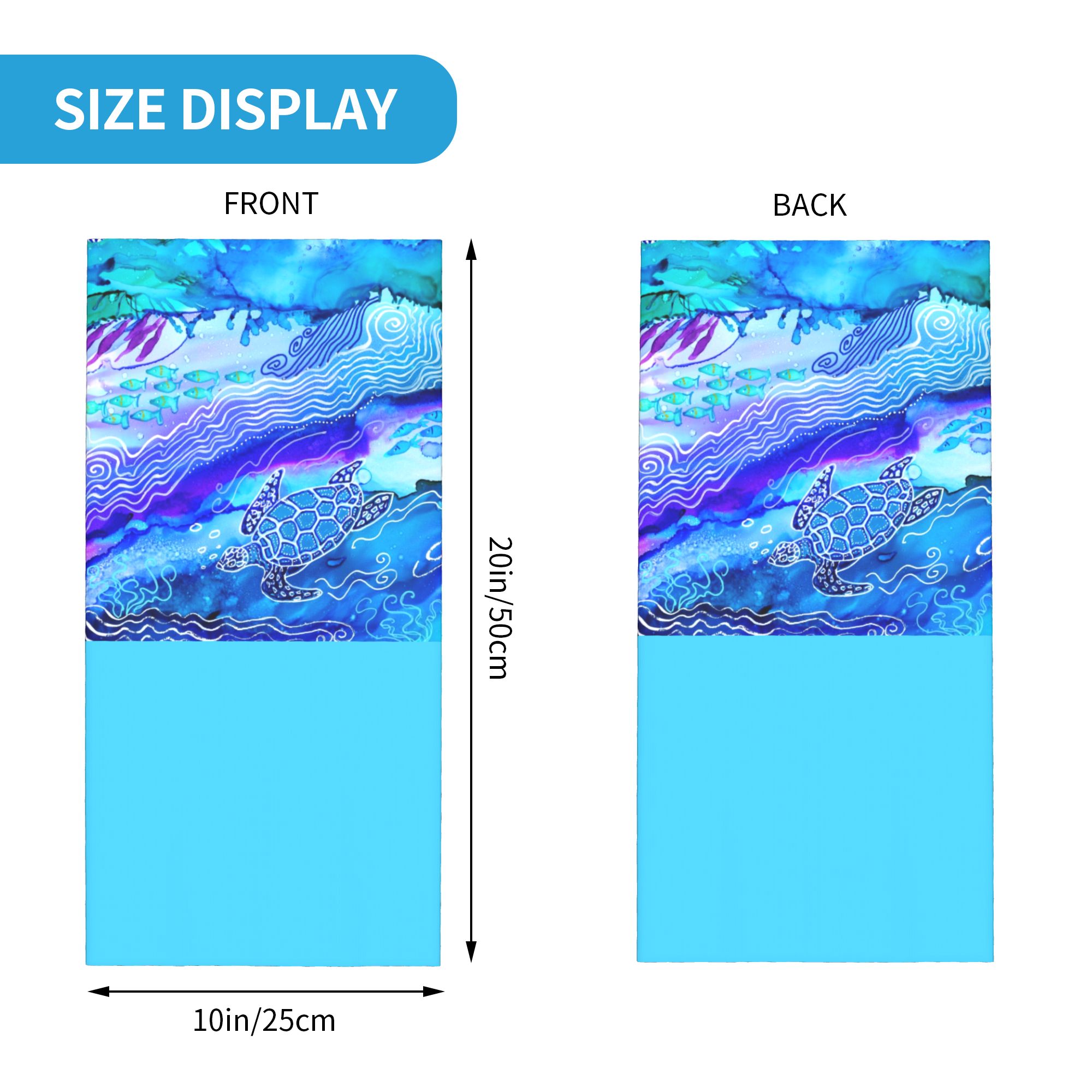 Custom Ocean Turtle Dive Winte - Neck Warmer Tube บทวิจารณ์และราคา