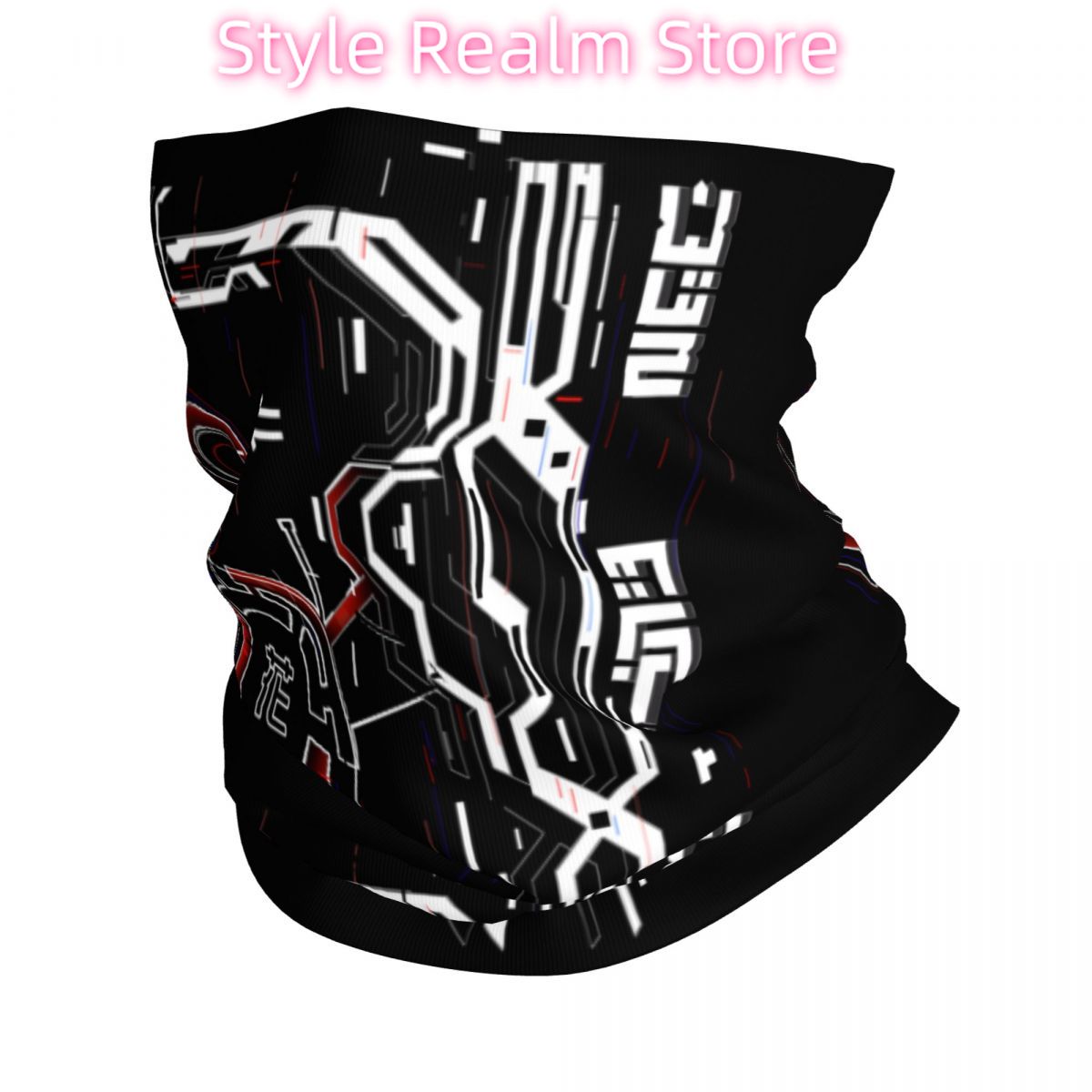 Custom Japanese Tokyo Flower T - Neck Warmer Tube บทวิจารณ์และราคา