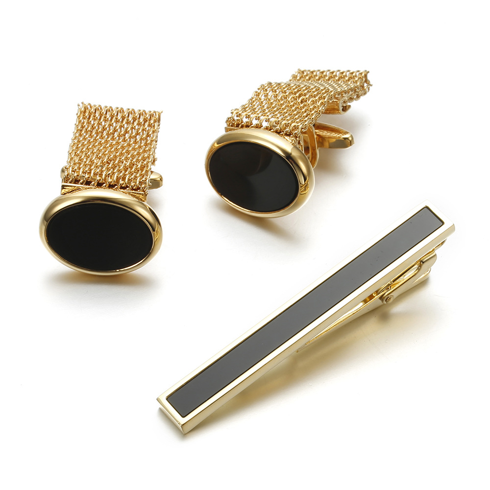 VAGULA New 9PCS Cuff links Tie - Tie Bar Set Gift บทวิจารณ์และราคา