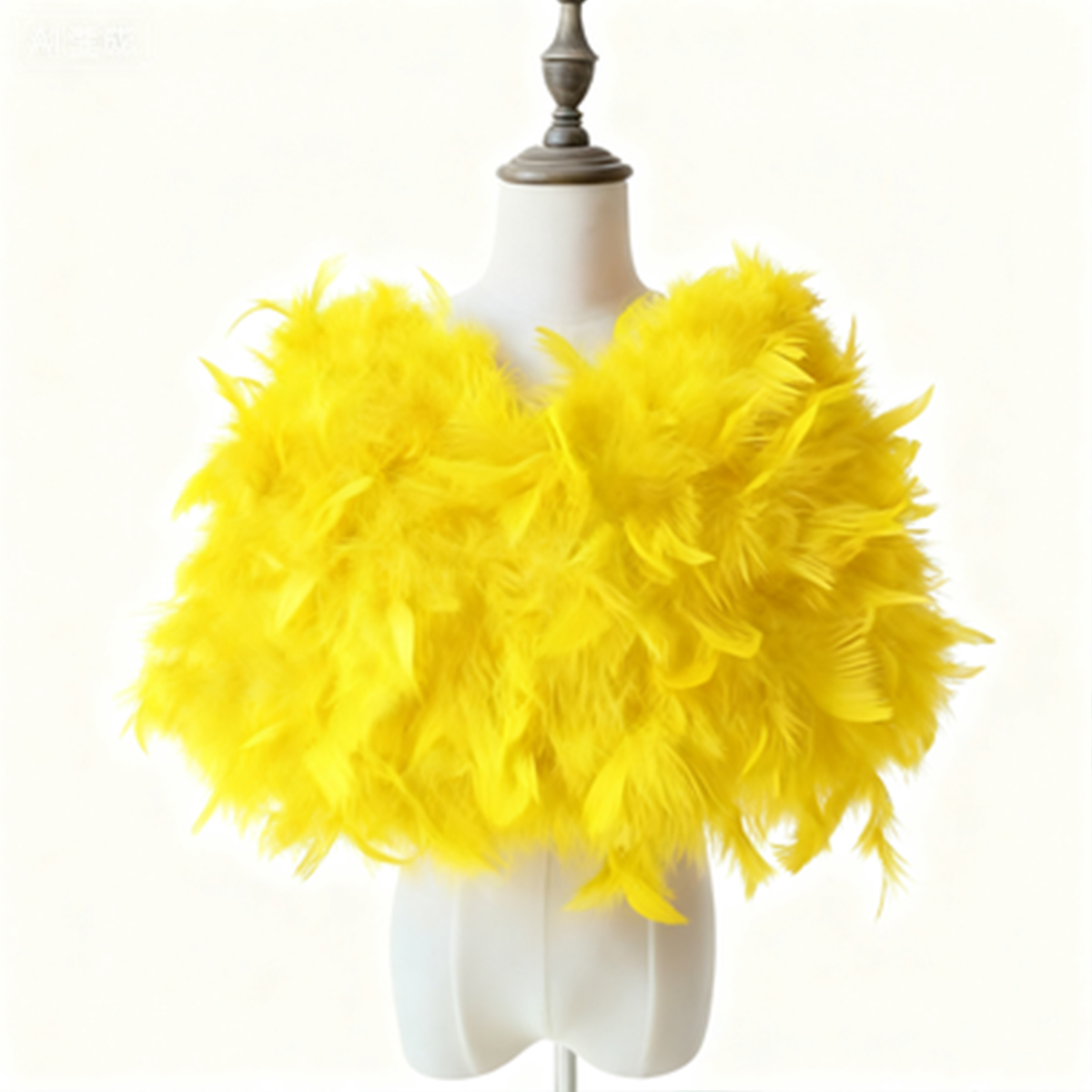 New Ostrich Feather Women's Ca - Stole Wedding Shawl บทวิจารณ์และราคา