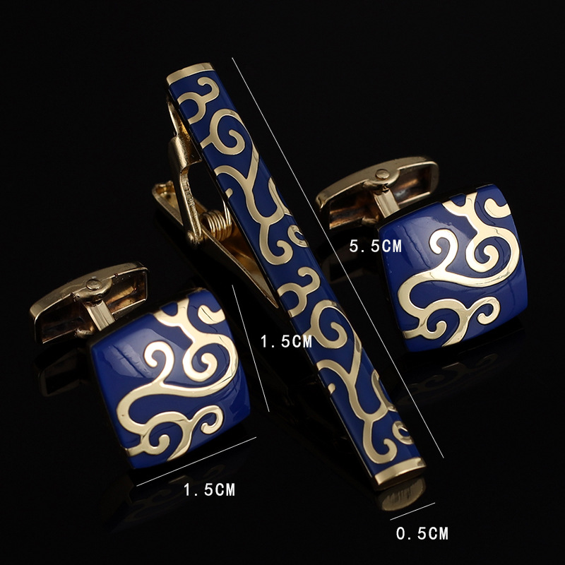 Mens Ties Clip Cufflinks Set S - Tie Bar Set Gift บทวิจารณ์และราคา