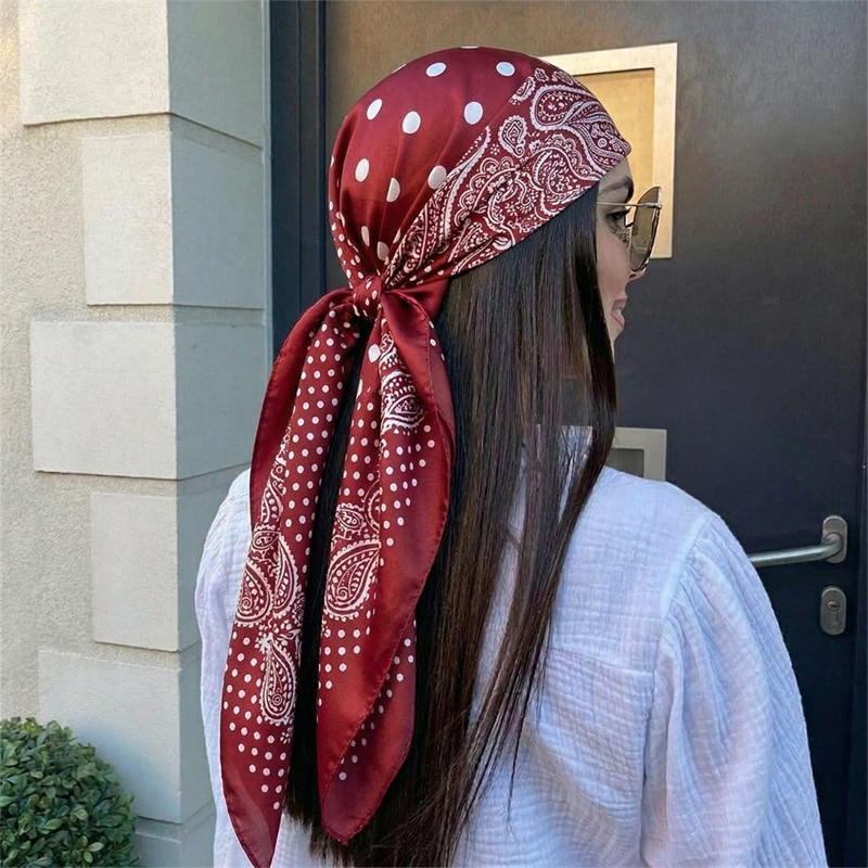 90cm Luxury Brand 2026 Dot Pri - Head Wrap Turban บทวิจารณ์และราคา
