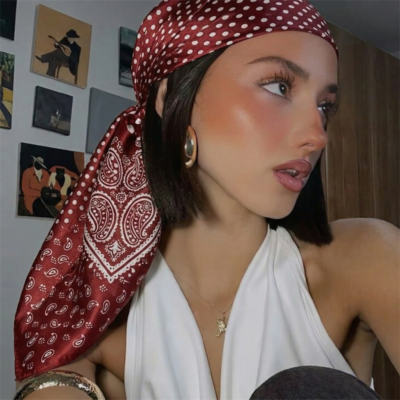 90cm Luxury Brand 2026 Dot Pri - Head Wrap Turban บทวิจารณ์และราคา