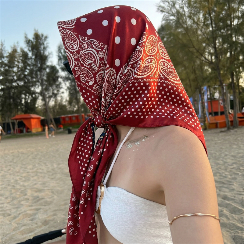 90cm Luxury Brand 2026 Dot Pri - Head Wrap Turban บทวิจารณ์และราคา
