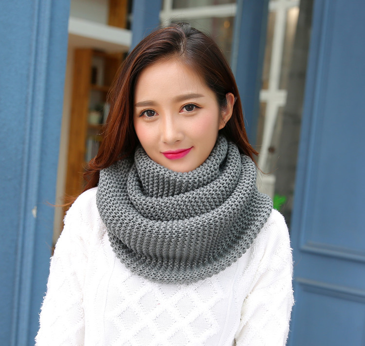Winter Scarf Women Infinity Kn - Infinity Scarf Knit บทวิจารณ์และราคา