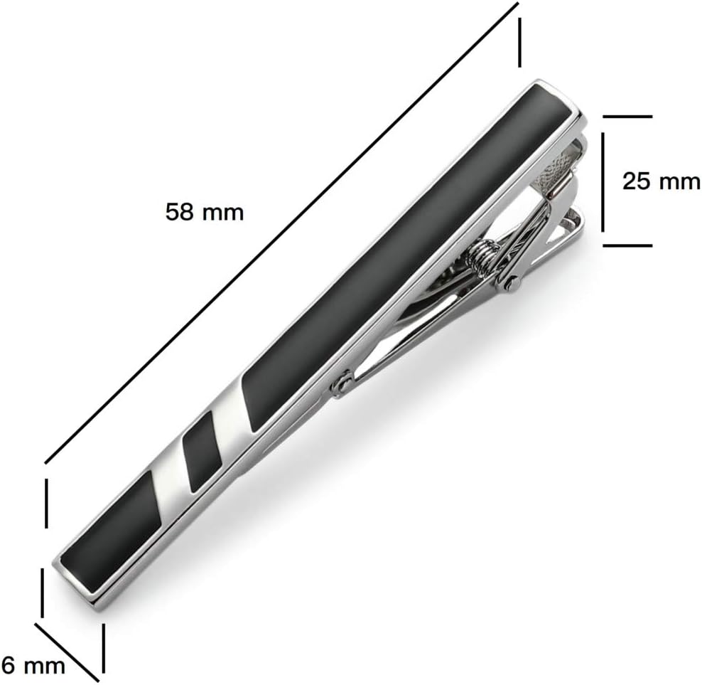 Classic Silver Tie Bar Set for - Tie Bar Set Gift บทวิจารณ์และราคา