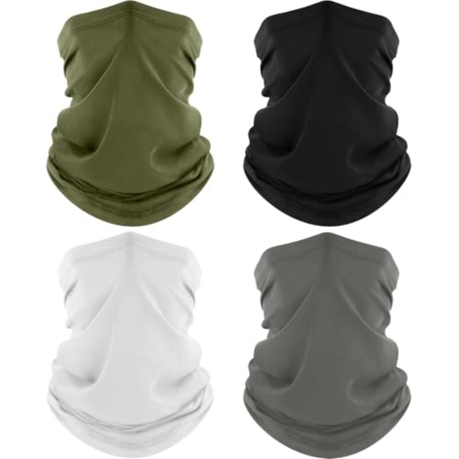 ROXUN 4 Pack Neck Gaiter, Cool - Face Scarf Mask บทวิจารณ์และราคา