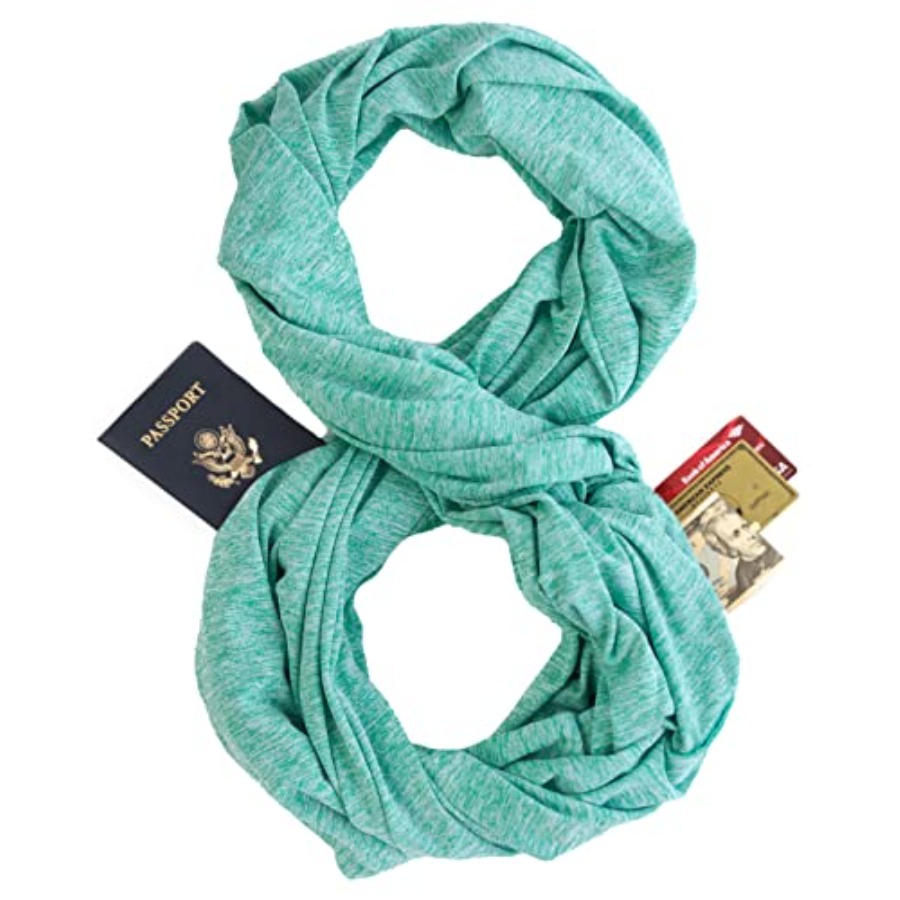 Infinity Travel Scarf Loop wit - Infinity Scarf Knit บทวิจารณ์และราคา