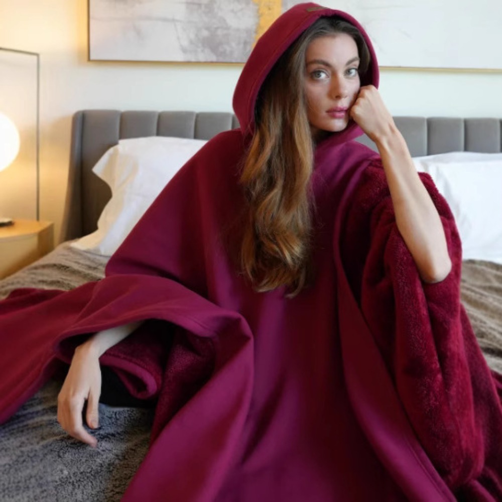 Good Quality Indio Cloak Hoodi - Woven Scarf Blanket บทวิจารณ์และราคา