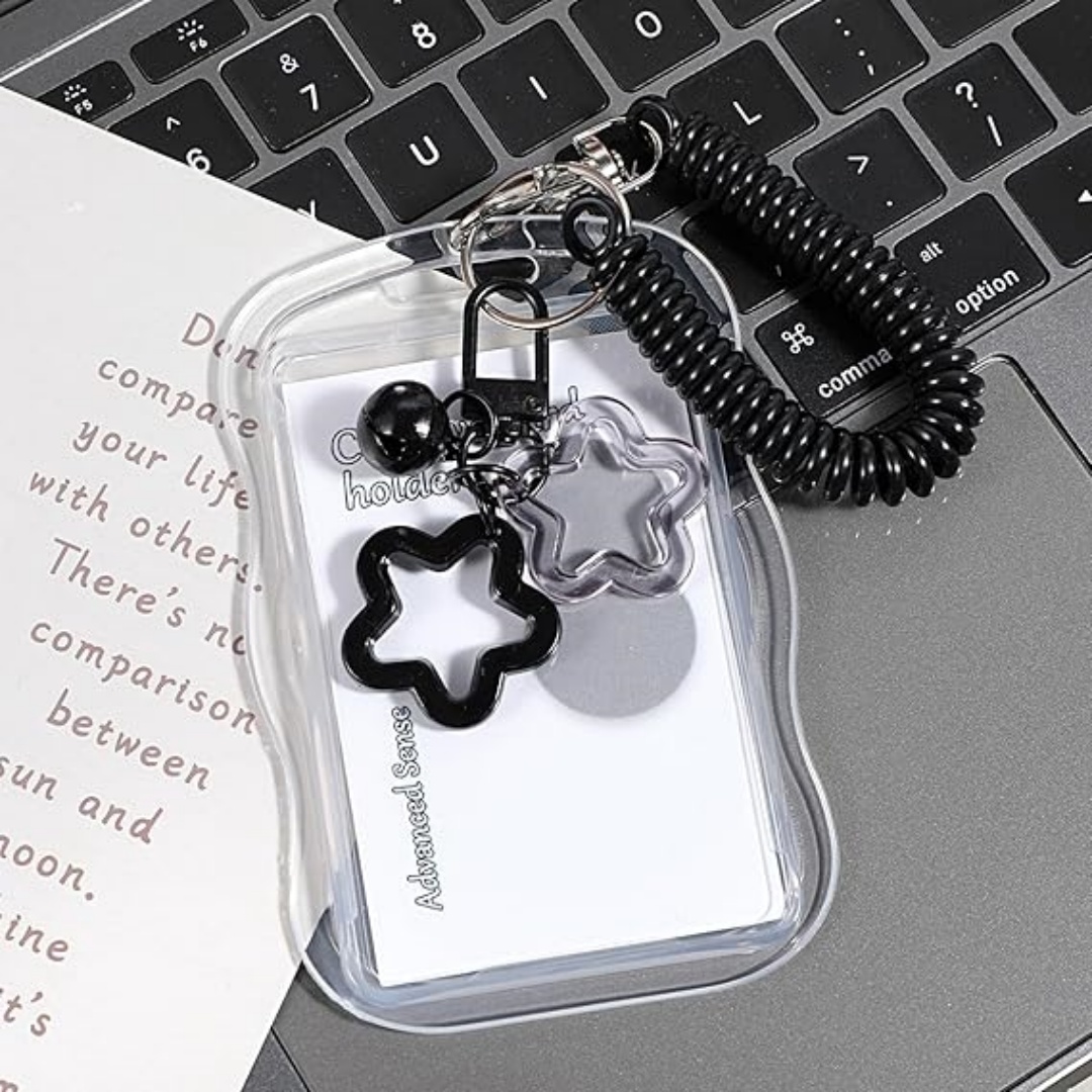 Photocard Holder Keychain 8.5c - Lanyard Badge Holder บทวิจารณ์และราคา