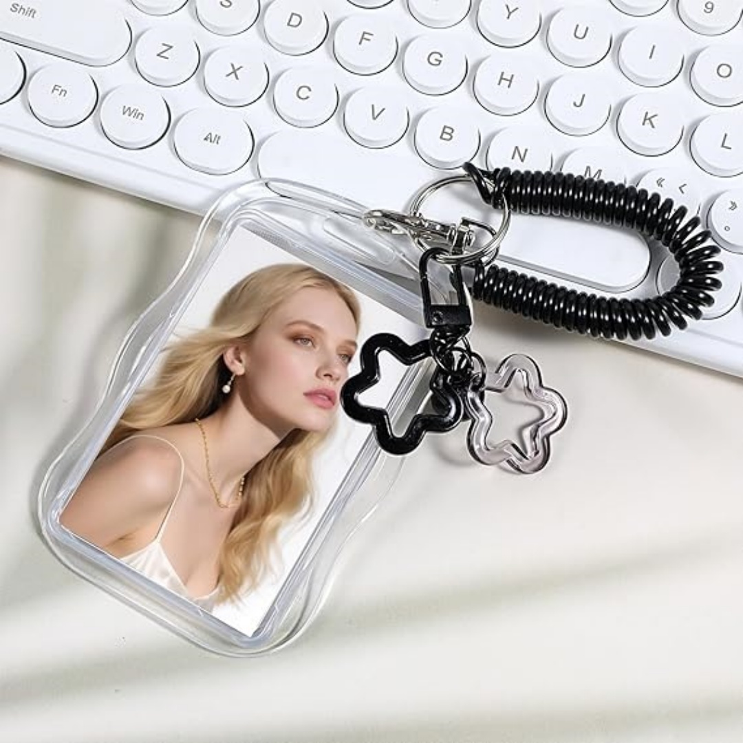 Photocard Holder Keychain 8.5c - Lanyard Badge Holder บทวิจารณ์และราคา