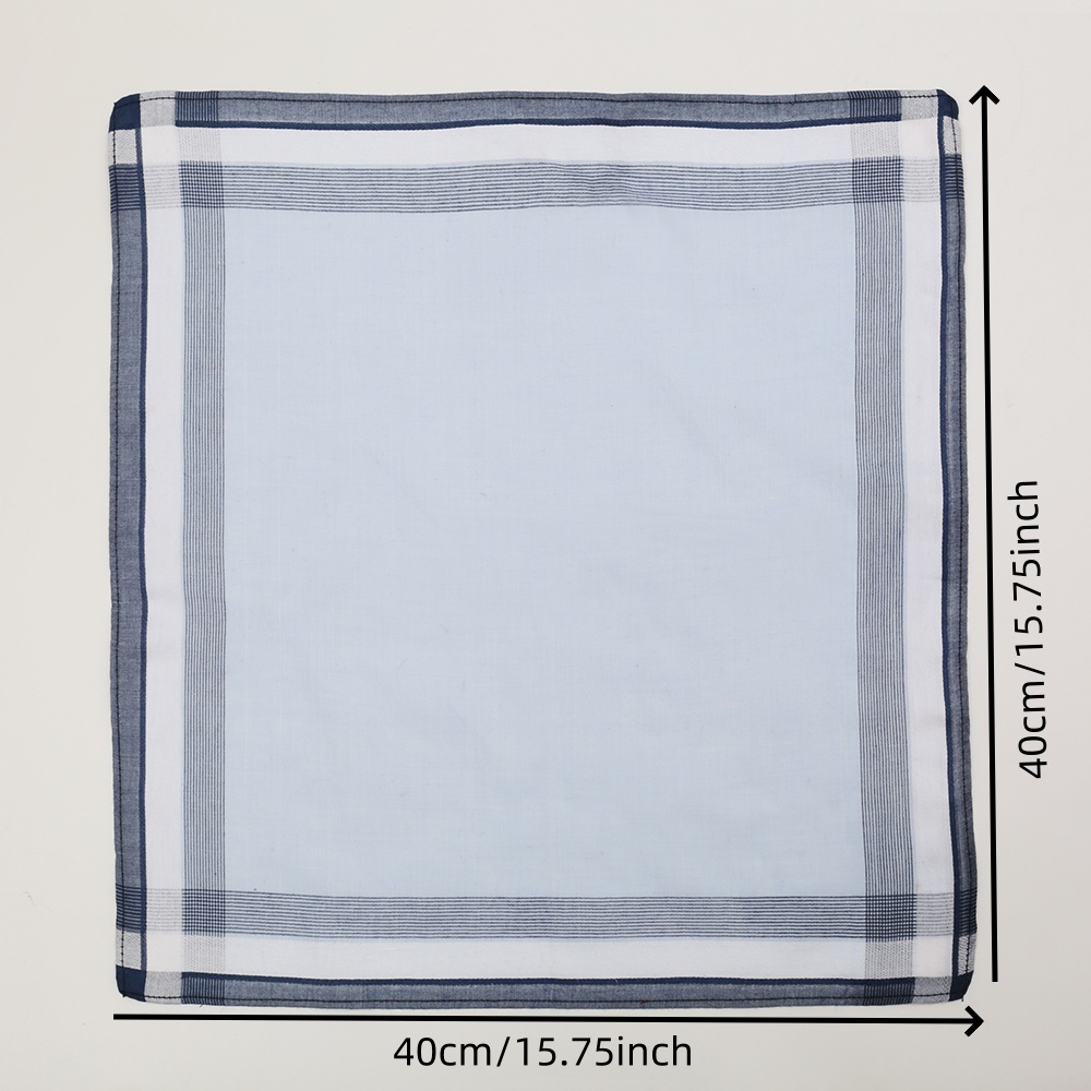 Men's Pure Cotton Yarn-Dyed Ha - Handkerchief Cotton Men บทวิจารณ์และราคา