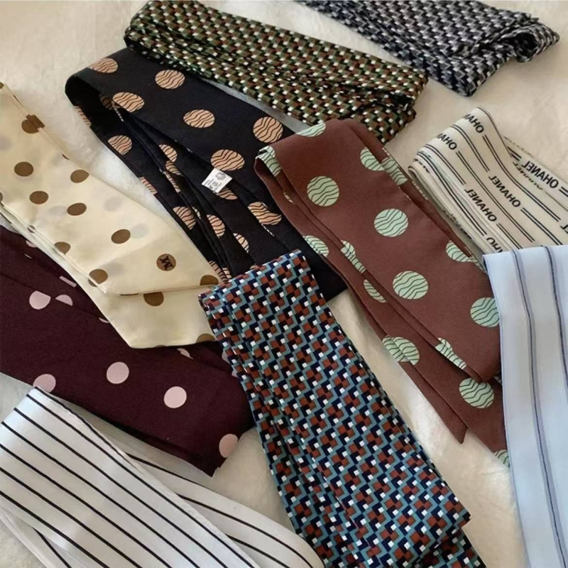 Polka Dot and Striped Print Sc - Silk Tie Striped บทวิจารณ์และราคา
