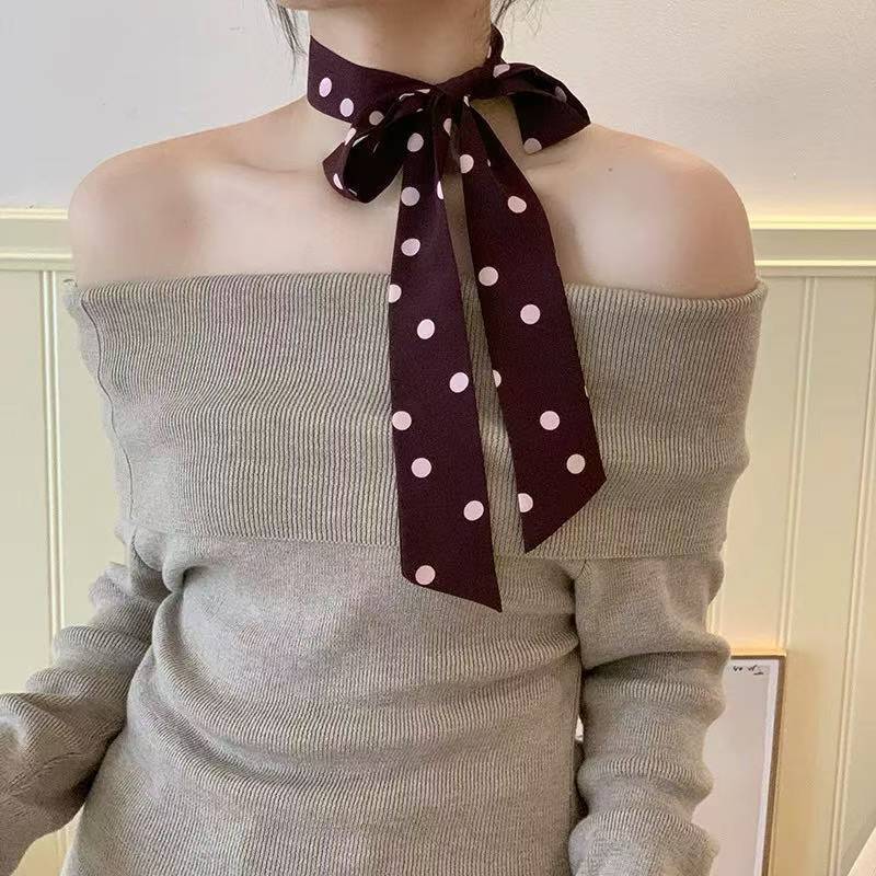 Polka Dot and Striped Print Sc - Silk Tie Striped บทวิจารณ์และราคา