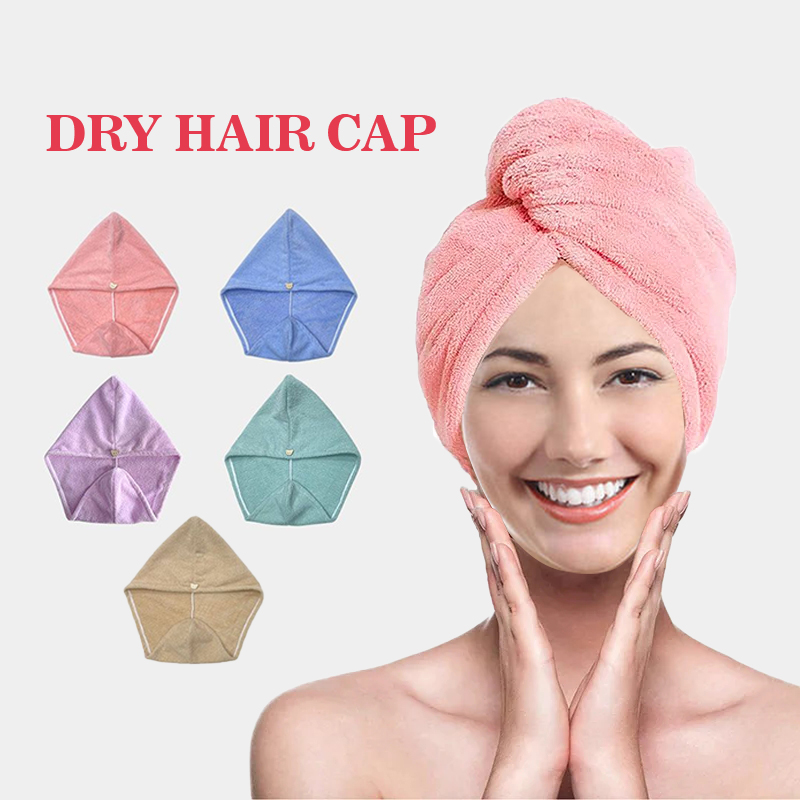 Microfiber Hair Towel Wrap for - Head Wrap Turban บทวิจารณ์และราคา