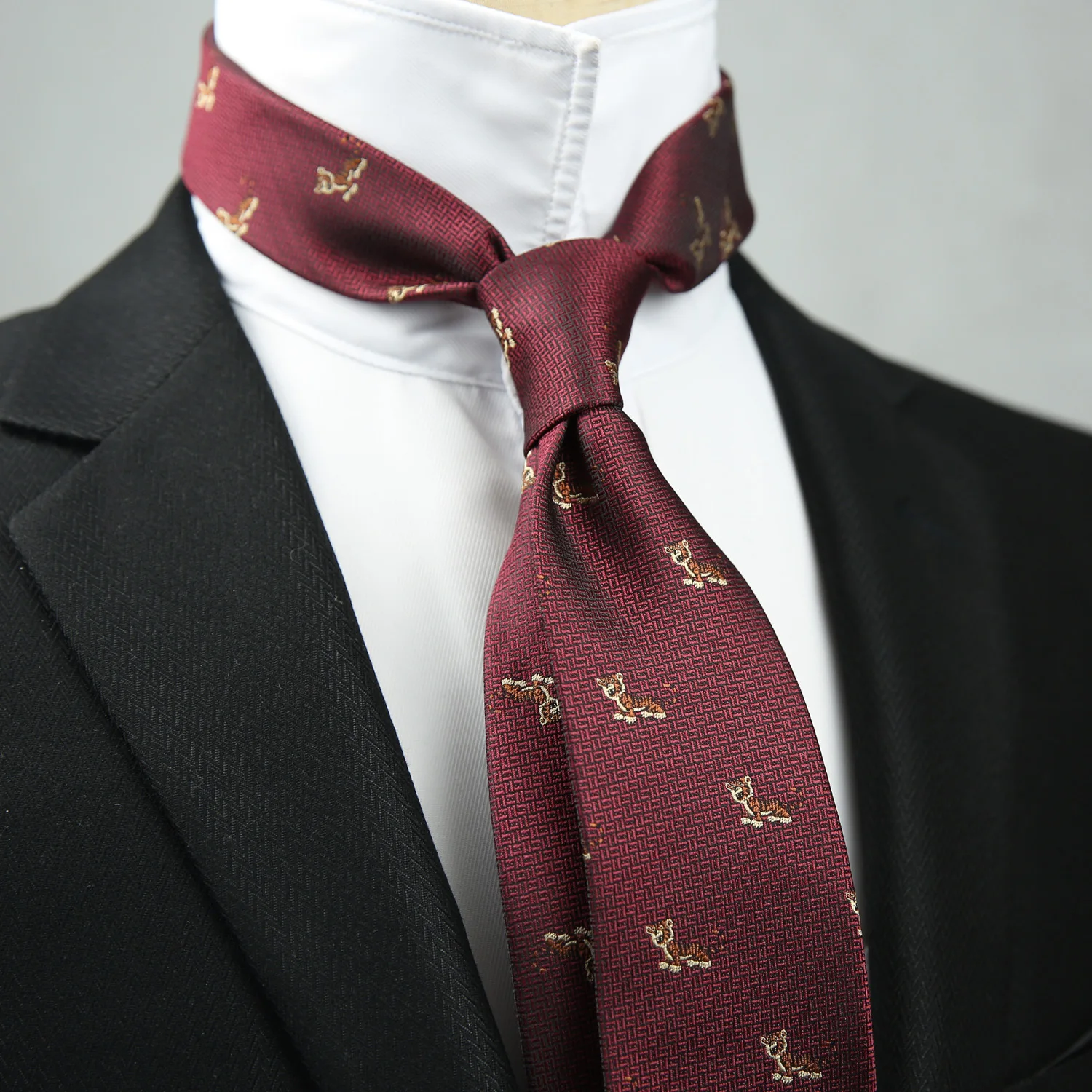 Linbaiway Business Floral Prin - Skinny Tie Men บทวิจารณ์และราคา