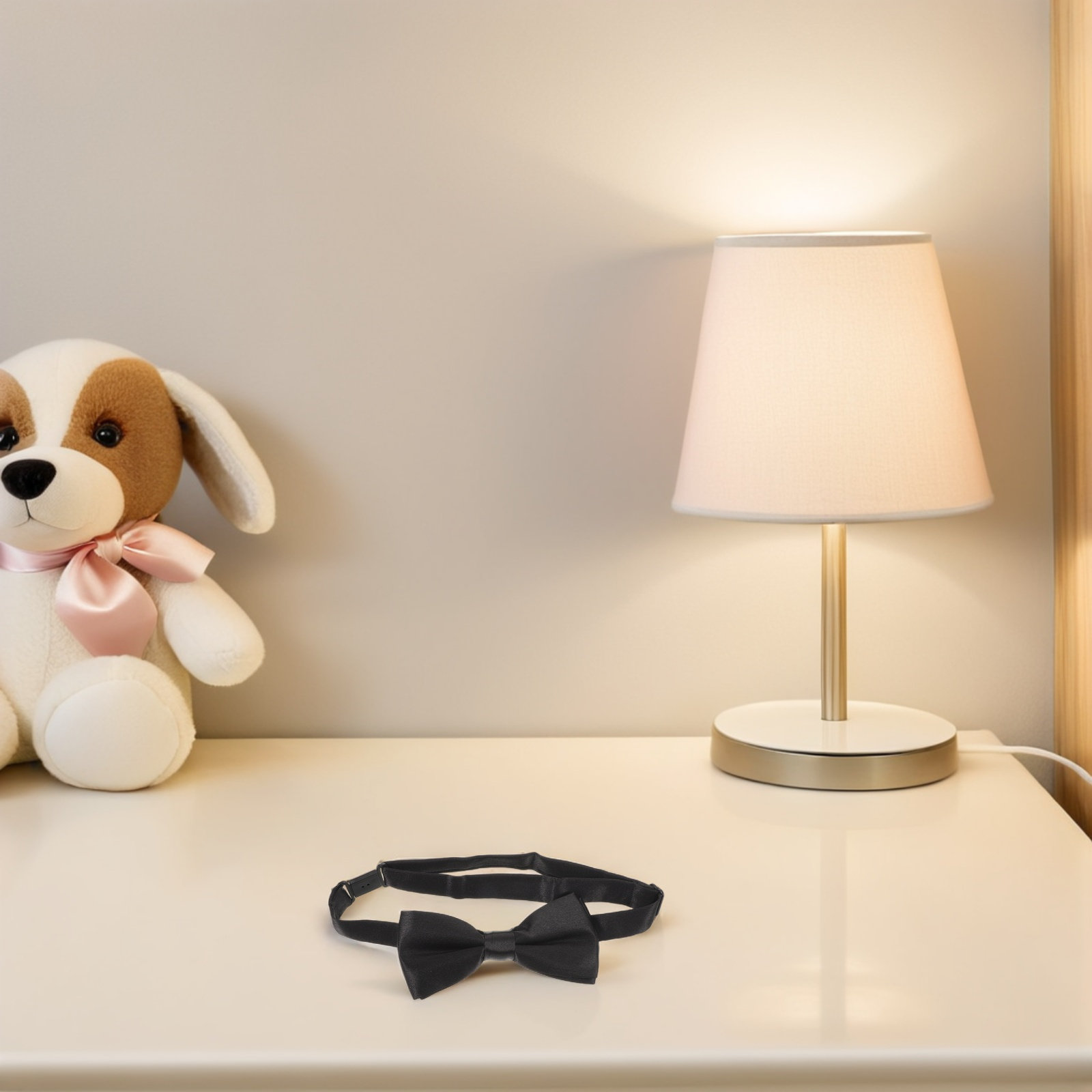 Adjustable Black Bow Tie for K - Bow Tie Pre Tied บทวิจารณ์และราคา