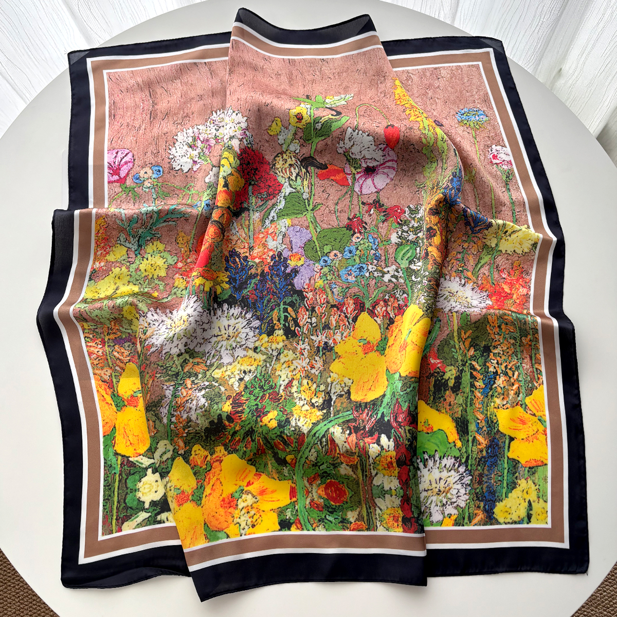 2026 Summer New Scarf Women Oi - Scarf Silk Square บทวิจารณ์และราคา