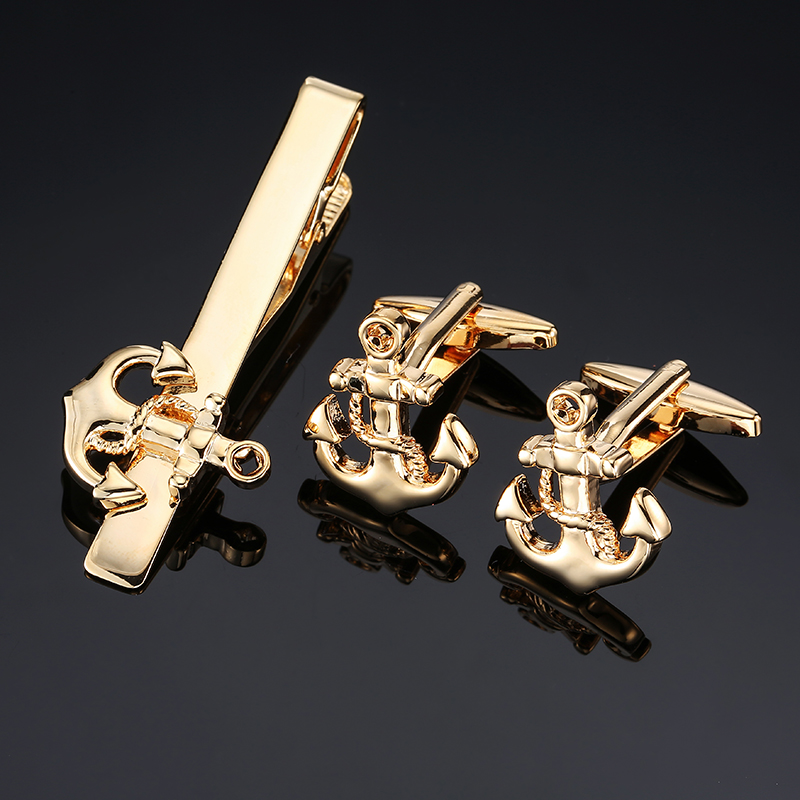 High Quality Cuff links neckti - Tie Bar Set Gift บทวิจารณ์และราคา