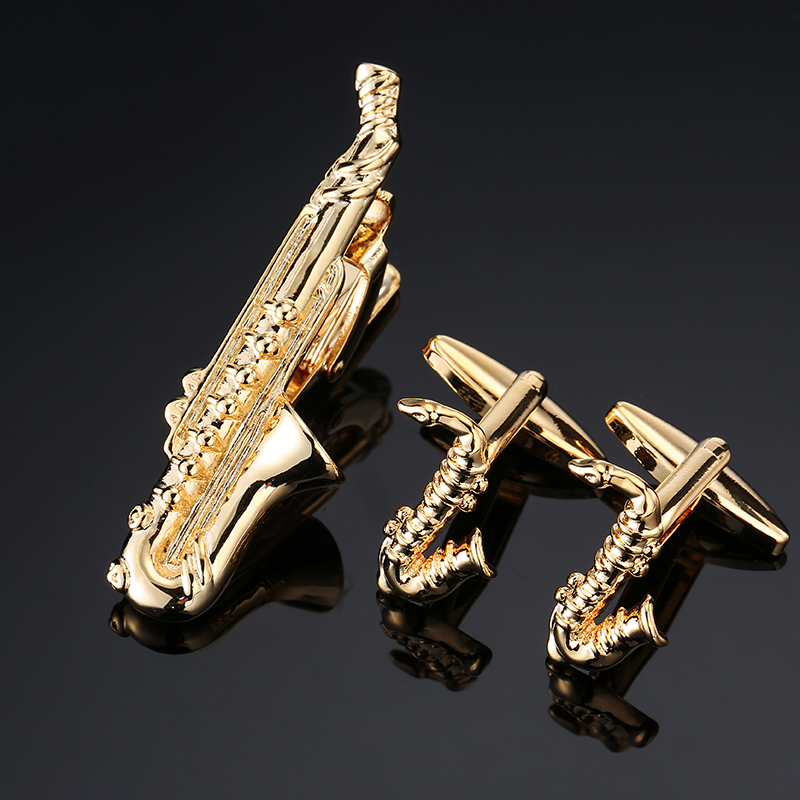 High Quality Cuff links neckti - Tie Bar Set Gift บทวิจารณ์และราคา