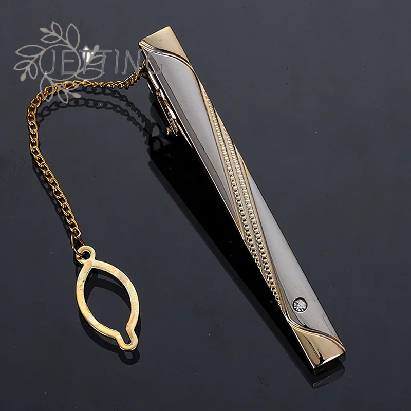Hot Metal Simple Necktie Buckl - Tie Clip Silver บทวิจารณ์และราคา