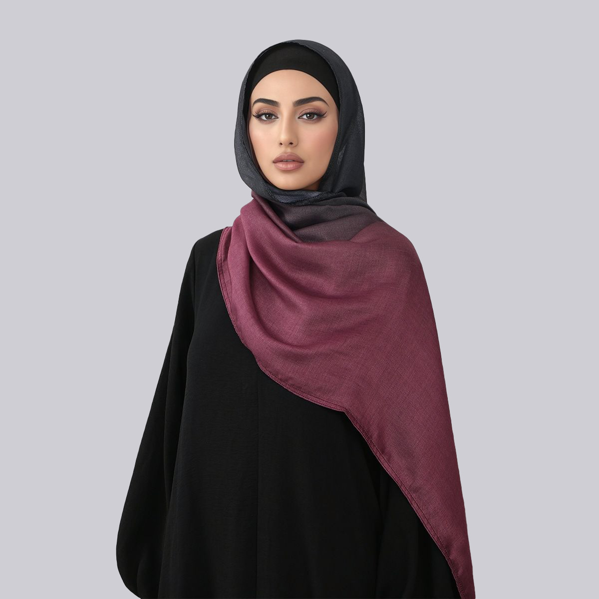 Women Gradient Cotton Rayon Hi - Head Wrap Turban บทวิจารณ์และราคา