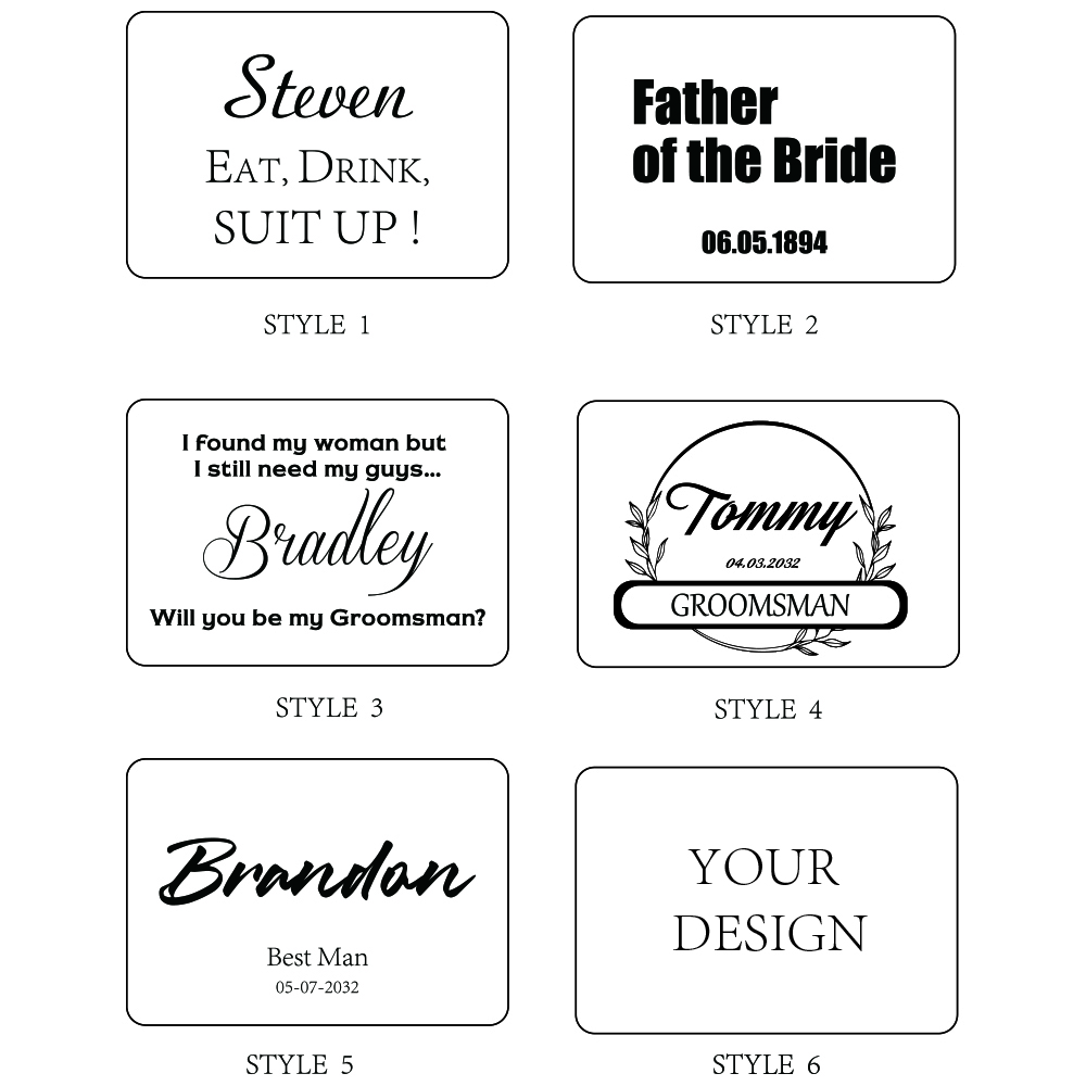 Name Engraved Groomsmen Best M - Tie Bar Set Gift บทวิจารณ์และราคา