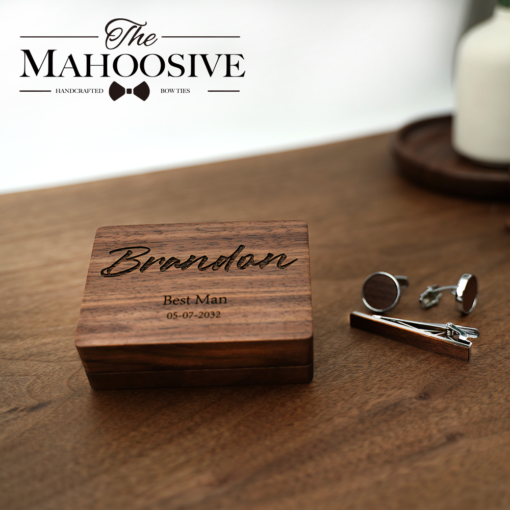 Name Engraved Groomsmen Best M - Tie Bar Set Gift บทวิจารณ์และราคา